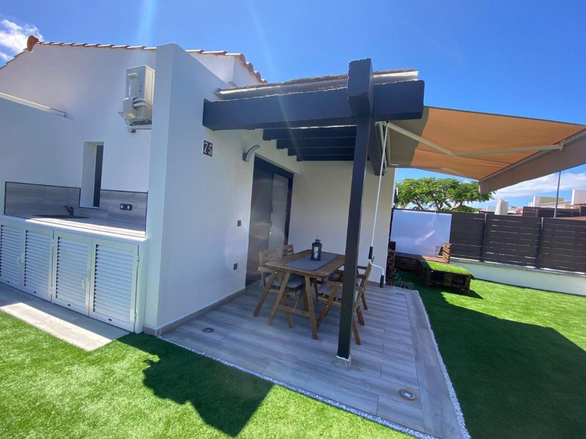 Bungalow Maspalomas Golf Con Jacuzzi, Piscina Y Jardin San Bartolomé Dış mekan fotoğraf