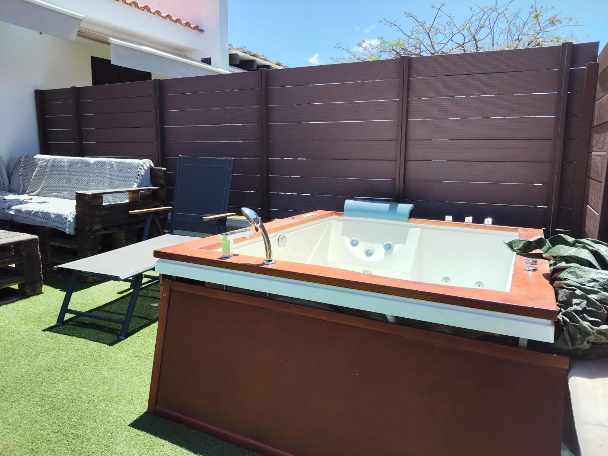 Bungalow Maspalomas Golf Con Jacuzzi, Piscina Y Jardin San Bartolomé Dış mekan fotoğraf